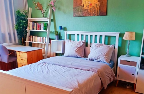 19th Arrondissement Apartment | Homerez - Nice studio for 3 ppl. at Paris