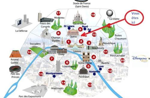 Quartier du Faubourg-Montmartre Apartment | Ideal for exploring Paris on foot