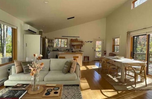 Livingston Manor Cabin | Immerse in your private woods in our modern cabin