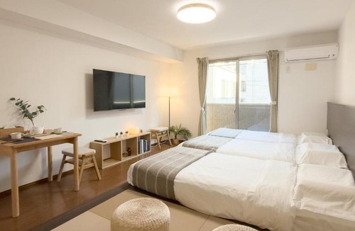 Ikebukuro Apartment | ISSHUKU NOMA池袋II 302 - Quad Room