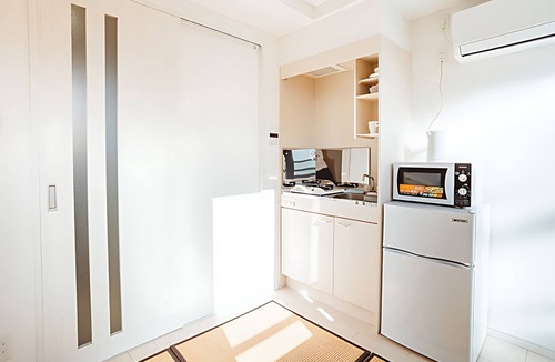 Higashinippori Hotel | JR Nippori 5min | 3F New Private Room | Kitchen, Wi-Fi, Washer | Promo Rate R302