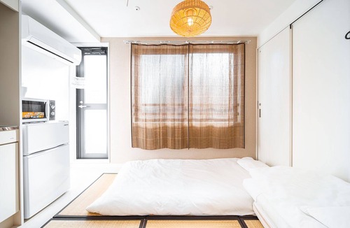 Higashinippori Hotel | JR Nippori 5min | 4F New Private Room | Kitchen, Wi-Fi, Washer | Promo Rate R402