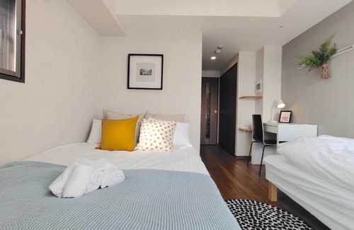 Minamiotsuka Apartment | JROtsuka 5min#Minimalist House#FreeWifi&Max3(9F-1)