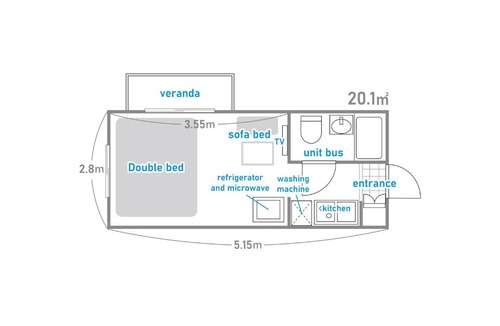 Kameari Apartment | Kameari 811 Budget Stay High Floor Near Station Mall Disney Access