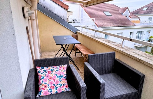 Collegien Apartment | L'évasion apartment, near Disney, balcony, 8 pers.