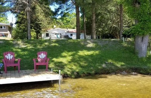 Bala House | Lake Muskoka Cottage with Sandy Beach