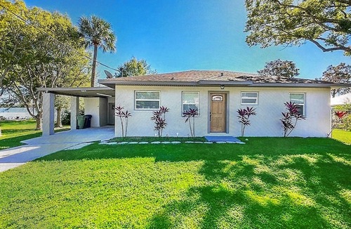 Winter Haven House | Lake Shipp House with pool and dock on the water