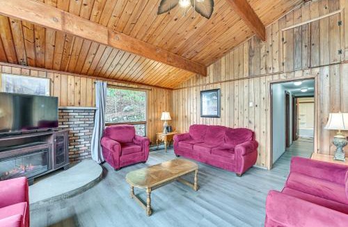 Hadley House | Lake-View Cabin w/Furnished Deck in Hadley!