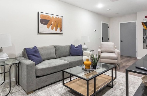 Spruce Hill Apartment | Landing | Chic 2BD, Clubhouse, Gym