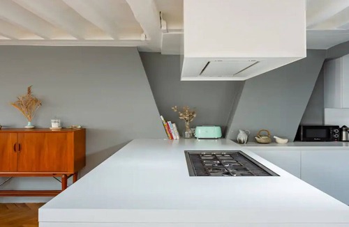 Marais Apartment | Lap of Luxury!Marais180m2 top floor designer loft magnificent 19th cent building