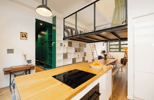 Saint-Denis Apartment | Le Loft du Stade | 6 rooms | terrace | arcade | architect's loft