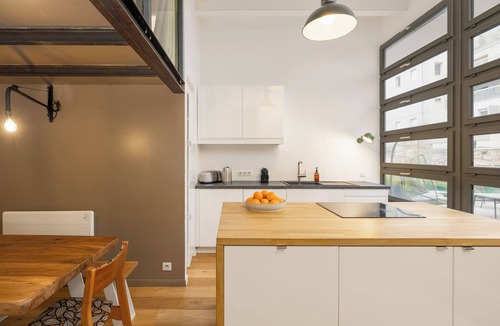 Saint-Denis Apartment | Le Loft du Stade | 6 rooms | terrace | arcade | architect's loft