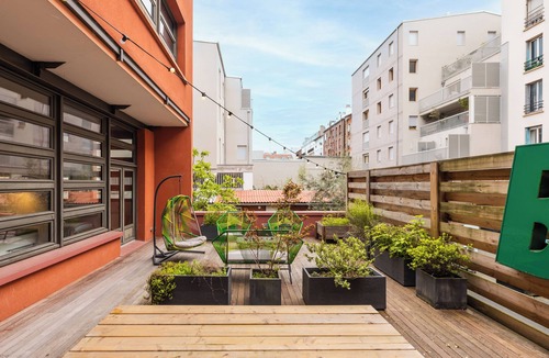 Saint-Denis Apartment | Le Loft du Stade | 6 rooms | terrace | arcade | architect's loft