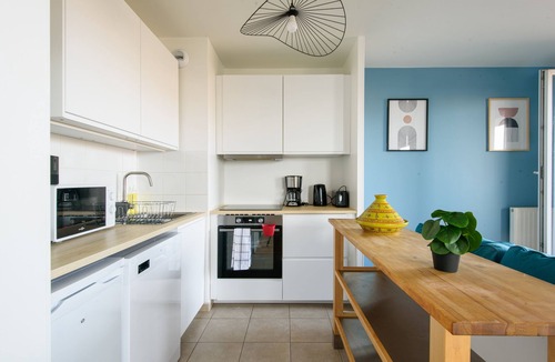Aulnay-sous-Bois Apartment | Les Marronniers - A 15min du Stade de France