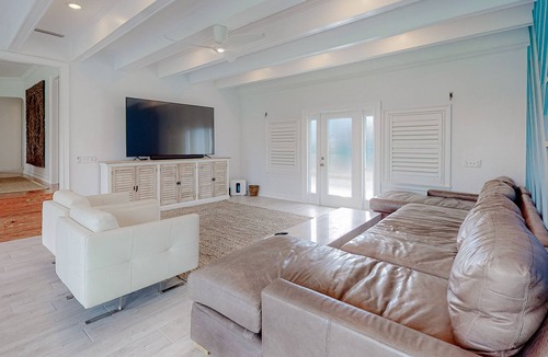 Ambersand Beach House | Lovely oceanfront dog-friendly home w/ beach access, central AC, & washer/dryer