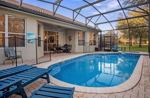 Windsor Hills House | Luxury 5 Stars Home w/Princess & Mickey Themed Rooms, Game Room Private Pool/Spa