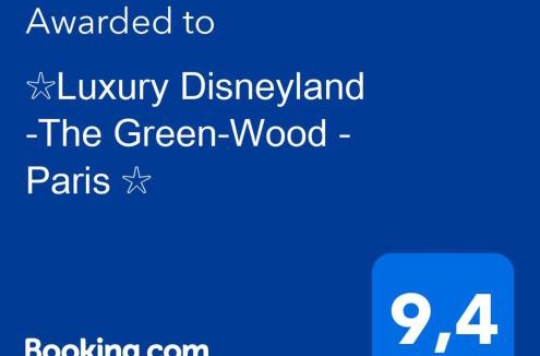 Lognes Apartment | ☆Luxury Disneyland -The Green-Wood - Paris ☆