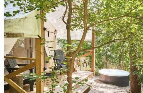 Elora Cabin | Luxury Glamping on Elora Flower Farm - Honeybee