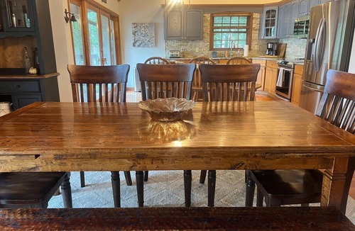 Locust Lake Village House | Luxury LAKEFRONT - Private Beach/Dock/Hot Tub/Sauna, and Skiing minutes away