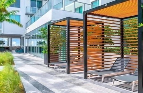Northeast Miami Condo | Luxury Penthouse with Water Views and Massive Private Terrace and Free Parking