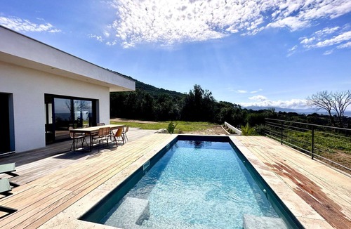 Coggia Villa | Luxury villa with magnificent sea view and private pool, Sagone