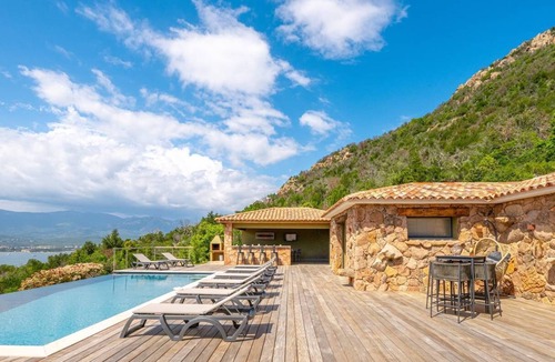 Porto-Vecchio House | Magnificent LUXURY villa 180° SEA VIEW HEATED SWIMMING POOL