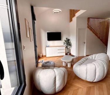 Villejuif Villa | Maison Cosy, Grand Paris, à 3 minutes du métro