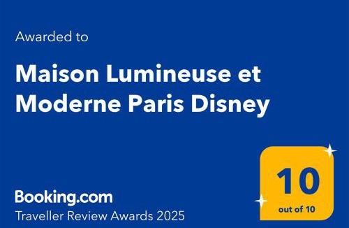 Montfermeil House | Maison Lumineuse et Moderne Paris Disney