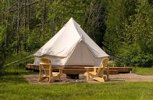 Miller Lake House | “Mariner” Luxury Glamping Tent | Tobermory