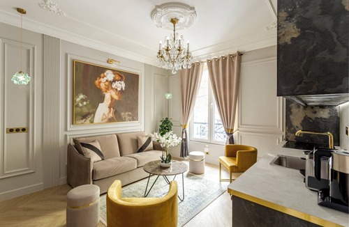 Quartier Sainte-Avoye Apartment | Merveil - Luxury Suite - Louvre - Ours II