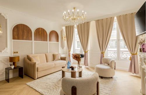 Gaillon Apartment | Merveil - Luxury Suite - Louvre - Michodiere
