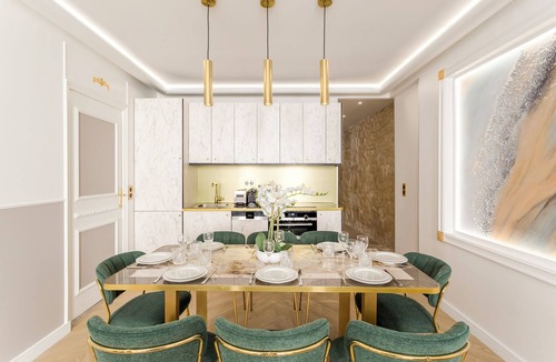Quartier Sainte-Avoye Apartment | Merveil Luxury Suites - Marais - Martin I-II