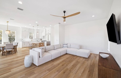 Emerald Waters Village House | Miramar Beach House with Private Pool, 6 Adult Bikes | 1 Block to Beach Access