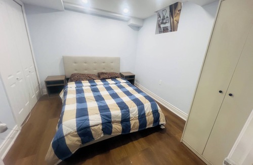 Brampton West House | Modern 1 Bedroom Basement Apartment with Huge Living Area and Private Kitchen