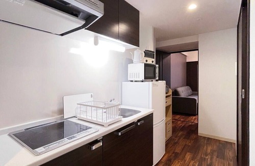 Hiroshima City Centre Apartment | Modern 1Br Apt near Hondori District for 6ppl