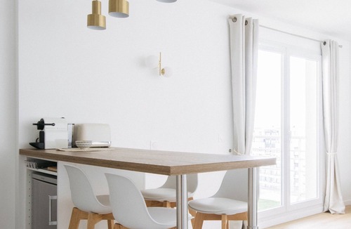 Parc-Nord Apartment | Modern and cosy apartment with a beautiful terrace and parking, Paris La Défense