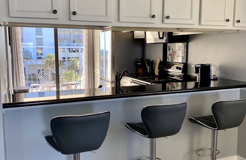 Pensacola Beach Condo | Modern condo, private balconies, with elevator!