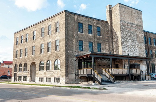 Stratford Condo | Modern loft with rustic character steps to downtown Stratford