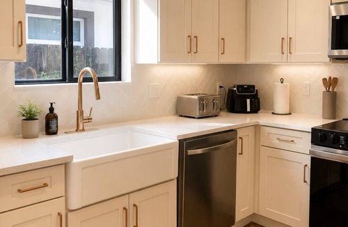 Buena Vista House | Modern Rustic Miami Retreat | Tree-Shaded Backyard & Fire Pit | Near Wynwood
