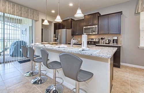 Four Corners House | Modern Spacious Villa with No Rear Neighbors! Game Room, BBQ Grill, Kid Themed Bedrooms, Free Wi-Fi!