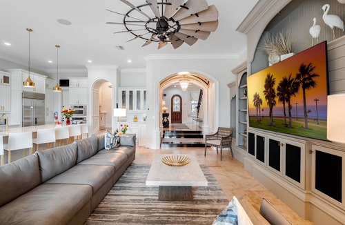 Reunion Villa | Muirfield Villa | Luxury 5,888 Sq. Ft., with Infinity-Edge Saltwater Pool