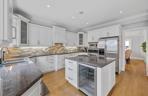 Fairview House | Multi-Story Luxury Home + Private Backyard