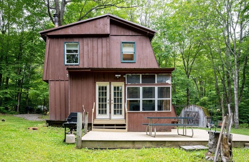 Scottsburg Cabin | Nature Retreat: Cozy Vacation Rental in Wayland, NY - 10 Acres of Serenity!
