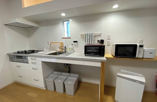 Shirahama Apartment | New construction Allweather barbecue terrace v/Shimoda Shizuoka