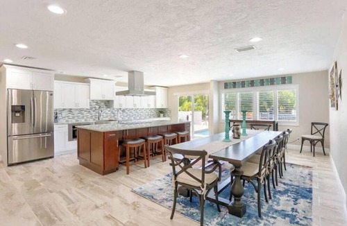 Three Palms Point House | NEW LISTING, Walk to beach, waterfront, stunning home