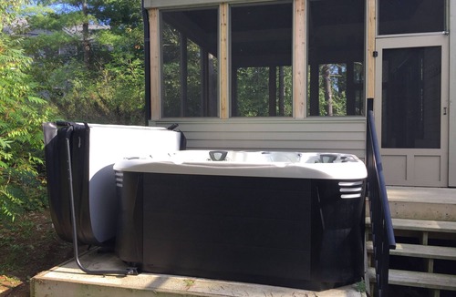 Severn Cottage | New Luxury Cottage in Muskoka that blends new finishes with a cottage feel