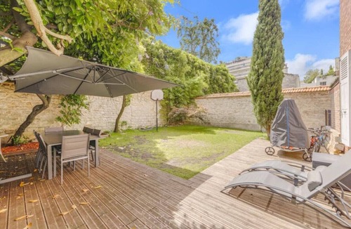 Saint-Mande Apartment | New&Spacious flat with private garden