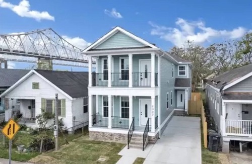 McDonough House | Newly Constructed Home w/Traditional New Orleans Feel