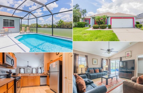 Hillcrest Estates House | No Rear Neighbors - Pool - New Kitchen - Near Disney - Wi-Fi - Hillcrest