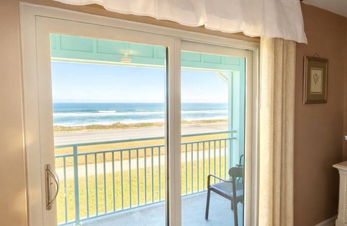 Flagler Beach Villa | Oceanfront 2-bedroom villa, pet friendly w/heated pool, Flagler Beach, Florida.